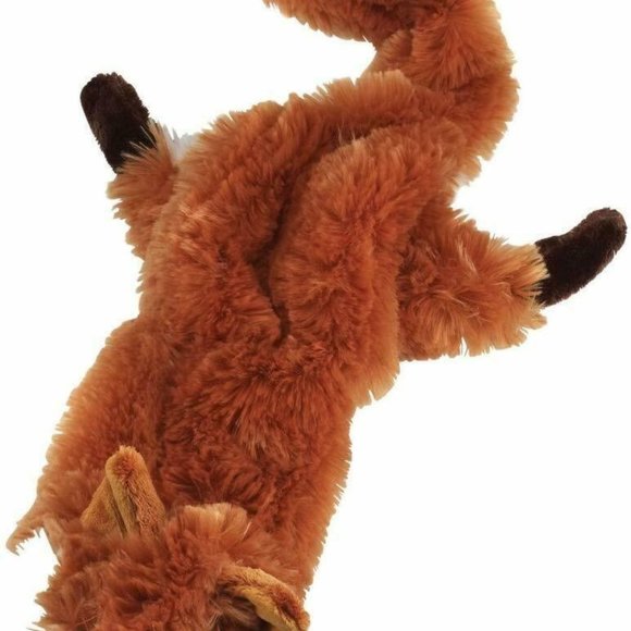 FOX Stuffing-Free Crazy Critters Squeaking Dog Toy - Picture 1 of 1